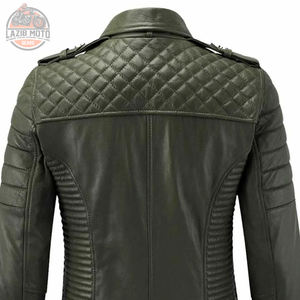 Chaqueta de cuero genuino de alta calidad para mujer, para ropa de invierno, chaqueta de cuero transpirable de alta calidad con estilo personalizado - Product Image 5