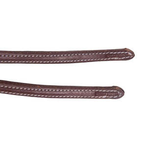 Billy Royal huilé Hermann chêne cousu cuir fendu rênes chevaux équestre rênes pré huilé cassé en supérieur sensation occidentale - Product Image 5
