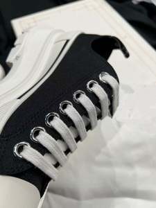 Chaussures décontractées à lacets pour femme MQ MoQueen, version haute, en toile blanche, nouveau style, plateforme à semelle épaisse, rehaussantes, collection automne - Product Image 6