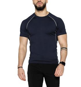 Nouvelles chemises de compression avec logo personnalisé pour hommes et vêtements de course à pied Chemises de compression athlétiques pour hommes - Product Image 1