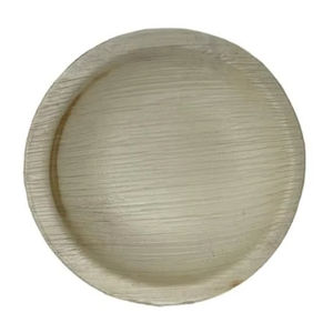 Material natural de placa de areca redonda profunda desechable de 6,5 pulgadas ecológica para fiestas de catering y comida para llevar - Product Image 1