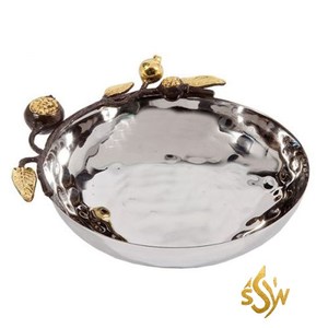 ชามเสิร์ฟอาหารสแตนเลสและทองเหลืองชามเสิร์ฟบนโต๊ะชามเสิร์ฟอาหารสำหรับขนมถั่วสลัดสไตล์ญี่ปุ่น - Product Image 3