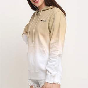 Sweat à capuche pour femme, couleur dégradée, bloc de couleur, sweat à capuche en molleton de coton personnalisé, sweat à capuche chaud et doux, streetwear avec cordon de serrage - Product Image 1