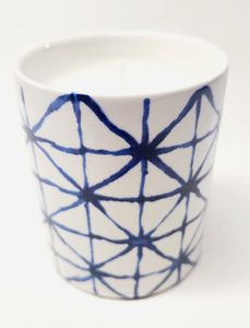 โถเทียนพิมพ์ลายซิลค์สกรีนทำจากหินอ่อนธรรมชาติระดับพรีเมียมเหมาะสำหรับการติดตั้งโรแมนติกและการตกแต่งภายในที่หรูหรา - Product Image 4