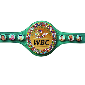 Ceinture de championnat professionnelle personnalisée en cuir 2MM WBC IBF Boxe UFC Légère Respirante Style Grappling Adulte 1 pièce - Product Image 1