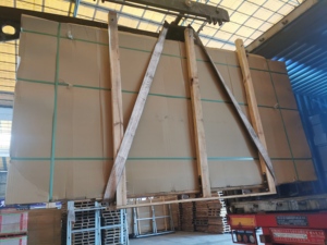 Mtstone Vàng Alabaster thiêu kết đá tấm Tường cho trang trí nội thất Vanity Tops & khách sạn Tính năng Bàn tính năng tường - Product Image 4