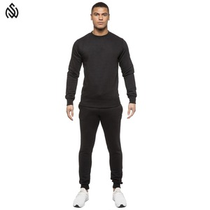 Survêtement Slim Fit de qualité supérieure 100% coton broderie personnalisée Logo respirant bas actif pour l'entraînement Jogging grande taille - Product Image 1