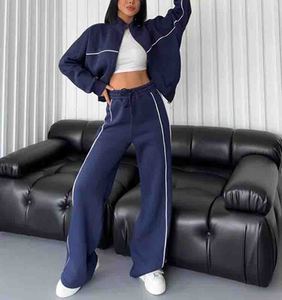 Joggers de algodón elegantes Pantalones deportivos de moda con cintura media elástica Pantalones de chándal de gimnasio casuales-Transpirable y cómodo - Product Image 3