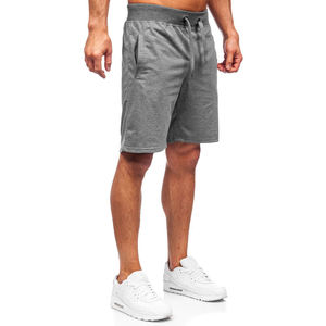 Pantalones cortos de secado rápido personalizados para hombre, 100% poliéster, diseños casuales ecológicos, malla estampada, algodón, sensación sólida - Product Image 3