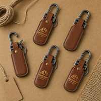 Porte-clés en cuir personnalisés pour cadeaux de marque et programmes de porte-clés