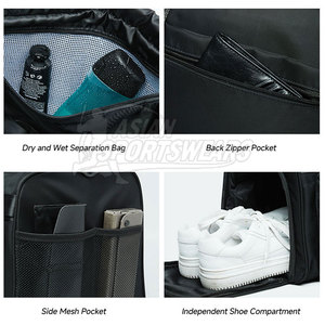 Sacs de MMA souples de qualité fiable, fermeture éclair, légers, durables, étiquetage privé, personnalisation complète, grande capacité - Product Image 5