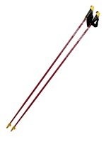 Bâtons de ski en fibre de carbone ultra-légers personnalisés pour sports de plein air avec sangle de maintien – Vente directe usine