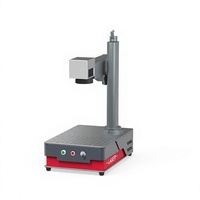 Máquina de Marcado Láser de Fibra Mini de 30W para Grabado Eficiente de Metales, Piezas Automotrices, Herrajes y Componentes Industriales