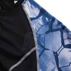 เสื้อคอมเพรสชั่นแขนยาวสำหรับผู้ชาย พิมพ์โลโก้ตามสั่ง ขายส่ง สำหรับออกกำลังกาย - Product Image 5