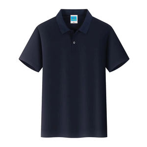 Camisetas de algodón 100% para hombre, a rayas camiseta blanca, ropa para hombre, camiseta elástica, camiseta Polo de Golf, camisetas Polo con logotipo personalizado transpirable - Product Image 6