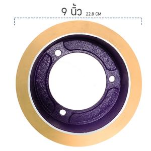 Rodillo de arroz de polímero, rodillo de goma de arroz de aluminio, 10 pulgadas, n. ° 1, larga duración, fabricante de Tailandia - Product Image 2