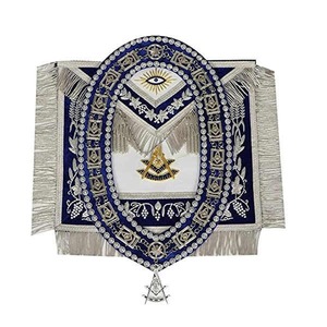 Vente en gros de patchs brodés maçonniques provinciaux en coton fait à la main pour l'arche royale, artisanat, travaux d'aiguille - Product Image 4