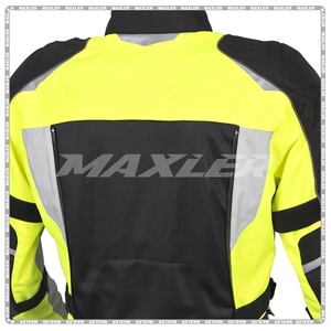 2025 New Arrival Custom Men's Motorcycle <b>Jacket</b> Long Sleeves Black <b>Grey</b> Combo Rural IV Men's Motorbike Textile Auto Racing Wear - Product Image 5