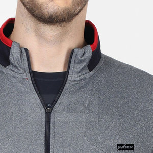 ชุดวอร์มใส่วิ่งของผู้ชายชุดออกกำลังกายผ้าฝ้าย100% ระบายอากาศได้ดีพร้อมโลโก้ออกแบบได้ตามต้องการขนาดใหญ่พิเศษ - Product Image 5