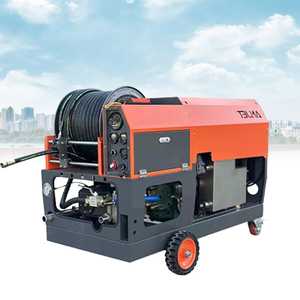 Le <span class=keywords><strong>moteur</strong></span> <span class=keywords><strong>diesel</strong></span> de nettoyage d'égout à quatre cylindres Amjet est livré en standard avec 50 mètres de tuyau avec quatre buses 2/1 - Product Image 6