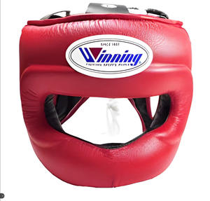 อุปกรณ์ป้องกันศีรษะสำหรับชกมวย คุณภาพสูง ระบายอากาศได้ดี ผลิตจากหนังสังเคราะห์ระดับมืออาชีพ ปรับแต่งได้ บริการ OEM - Product Image 1