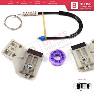 Kit de réparation de lève-vitre électrique BWR425, porte avant gauche pour Polo MK4 6Q 9A 9N 9N3 2001-2009 HB 5 portes 9A4 2002-2018 4 portes Seda - Product Image 3