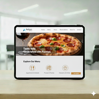 Sitio Web Profesional para Restaurantes con Menú y Servicios de Reserva, Agencia Web Experta en EE. UU. que Ofrece Soluciones Empresariales Confiables