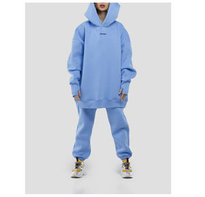 2022 High Quality Sweat Pant Wholesalers Hoodie Sweatshirt Womens Tracksuits 2 Piece Set - Product Image 3