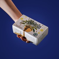 Boîte de rangement personnalisée haut de gamme écologique avec logo pour savon liquide, en papier couché