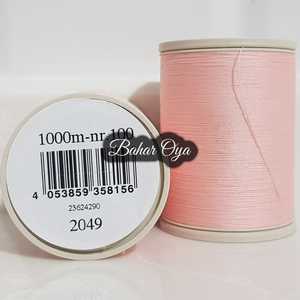 Mez Duet haute ténacité 100% fil à coudre en polyester 40s/2 fil torsadé grand motif teint 1000m pour vêtements modèle 4648100-02049 - Product Image 1