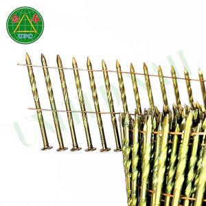 ตะปูเกลียวแบบกลม/แบน/หัวลายตารางสำหรับ1-3/4 "ตะปูเกลียวแบบเรียบ/สกรู - Product Image 3