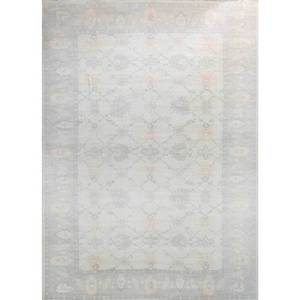 Tapis en laine noué à la main Aalam, gris et noir, technique de tissage plat, pour salon, tapis en jute pour couloir - Pae-788 - Product Image 1