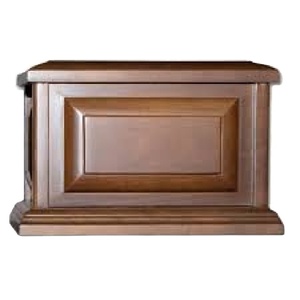 Urna de madera para mascotas ecológica de primera calidad con marco de animal para funerales de perros Tamaño personalizado Cuidado de mascotas - Product Image 2