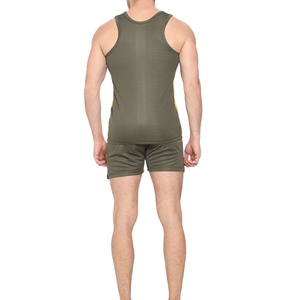 Conjuntos de Uniformes de Boxeo de 2 Piezas Personalizados, Chalecos de Spandex/Poliéster, Pantalones Cortos de Cintura Alta para Lucha y Kickboxing, Conjuntos de Uniformes Unisex para Entrenamiento de MMA - Product Image 2