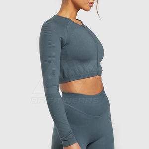 2024 camisetas cortas de gran tamaño deportivas personalizadas para mujer, ropa recortada en blanco sólido con estampado de verano, suministro al por mayor para mujer - Product Image 3