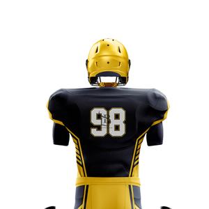 Personnalisez l'uniforme de football américain Concevez votre propre équipe Uniforme de football américain confortable et respirant Personnalisation - Product Image 6