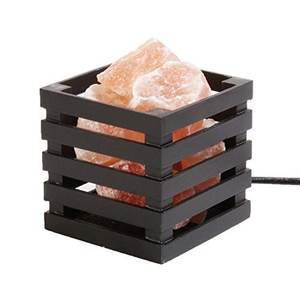 Panier carré en bois de rose avec des morceaux de sel, paniers en bois abordables, panier en bois artisanal - Product Image 1