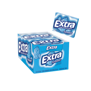 Goma de mascar extra disponible sin azúcar con embalaje personalizado - Product Image 5