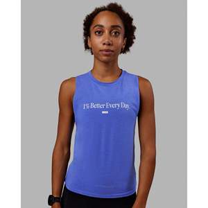 Débardeur d'entraînement pour femme - Vital 1% Better Power Cobalt - Blanc - Product Image 2