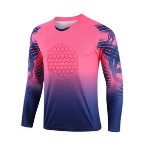 ผู้ผลิตชุดผู้รักษาประตูขายส่งโลโก้ที่กําหนดเองเบาะย์และกางเกงผู้รักษาประตู - Product Image 2