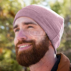 Lightweight Unisex Custom Made 100% <b>Wool</b> Digital Printing <b>Beanie</b> <b>Hats</b> Common Fabric New Design Winter Wear Wholesale - Product Image 4