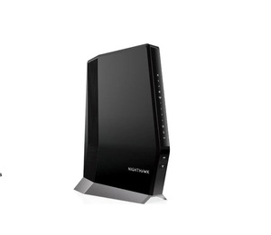 เราเตอร์ NET-GEARS Nighthawk AX6000 Wi-Fi 6 พร้อมโมเด็มสายเคเบิล DOCIS 3.1 สีดำ รับประกัน 3 ปี ผลิตในสหรัฐอเมริกา - Product Image 1