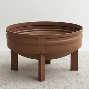 Brasero extérieur industriel en métal conçu pour les grands espaces, offrant une puissance thermique élevée et une structure durable - Product Image 6