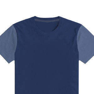 Venta al por mayor Boxy cuello redondo Fitness Camiseta 100% algodón Jersey logotipo personalizado transpirable antiarrugas patrón sólido 200 gramos pantalla - Product Image 5