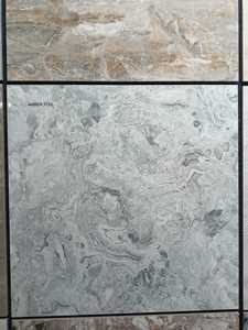 กระเบื้องปูพื้นพอร์ซเลนมันวาวขนาด60x60ซม. ทันสมัยลดกระหน่ำกระเบื้องผนังลายนูนป้องกันการลื่นสำหรับใช้ตกแต่งภายใน - Product Image 2