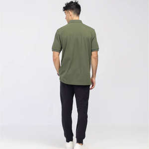 Custom Logo Men's Polo <b>T</b> <b>Shirts</b> Short Sleeve <b>Collar</b> Embroidery Cotton Print Your Own Design Company work uniform Polo <b>Shirts</b> - Product Image 6