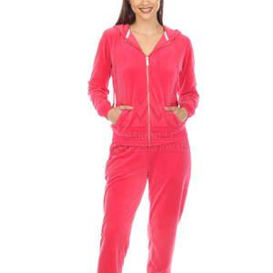 Casual Wear High Quality Fashion <b>Women</b> <b>Velour</b> <b>Tracksuit</b> Activewear Running Wear <b>Tracksuit</b> For <b>Women</b> - Product Image 6