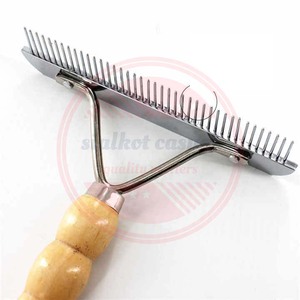 Peignes de râteau de toilettage pour animaux de compagnie professionnels de qualité supérieure \ outil de démêlage et de démêlage pour animaux de compagnie pour les poils d'animaux - Product Image 4