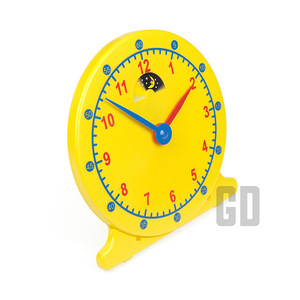 Reloj de plástico de aprendizaje de tiempo, engranaje de plástico, reloj educativo para niños - Product Image 1