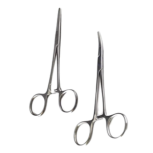 Pince à moustiques droite | Pinces chirurgicales hémostatiques incurvées en acier inoxydable de haute qualité | OldMed Instrument - Product Image 4